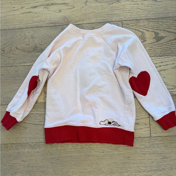 hanna andersson snoopy sweatshirt pink size 130 - Picture 4 of 4